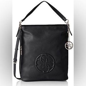 Guess- KorryCrush Bucket HandBag for Women-Black